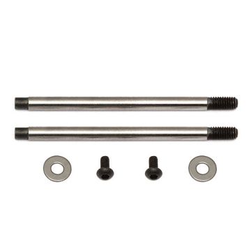 Team Associated 3X27.5 Shock ShaFT V2 Chrome For As91577/91578 (AS91620)