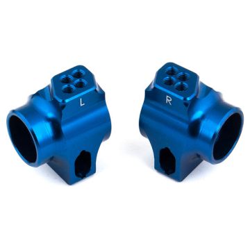 Team Associated B6/B6.1 Factory Team Blue Aluminium Rear Hubs For 67mm (AS91760)