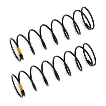 Team Associated Rear Shock Springs Yellow 2.30 Lb/In L61mm (AS91841)
