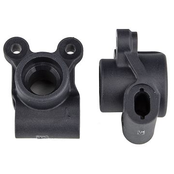Team Associated B6.2 FT Rear Hubs Carbon (AS91876)