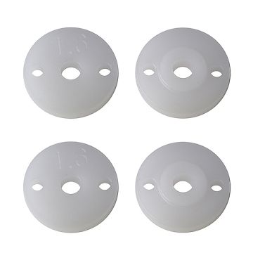 Team Associated FT 12mm V2 Shock Pistons 2mm 2X1.6mm (AS91896)