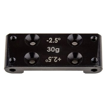 Team Associated B6.3 FT Steel Bulkhead 25/30 Degree (AS91898)