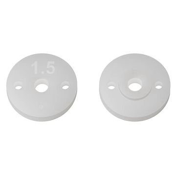 Team Associated FT 13mm Shock Pistons, 2.0mm, 2 X 1.5 (AS91935)