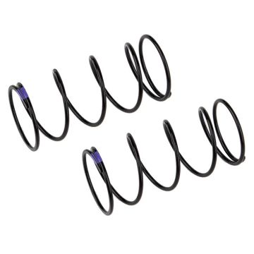 Team Associated 13mm Front Shock Springs Purple 4.6Lb/In, L44, 5.75T, 1.2D (AS91946)