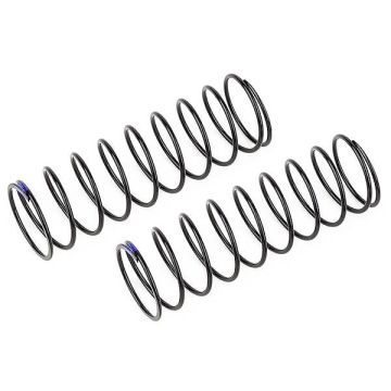 Team Associated 13mm Rear Shock Springs Blue 2.2Lb/In, L61, 10.0T, 1.2D (AS91950)