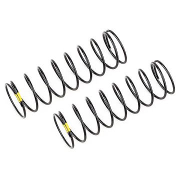 Team Associated 13mm Rear Shock Springs Yellow 2.3Lb/In, L61, 9.5T, 1.2D (AS91951)