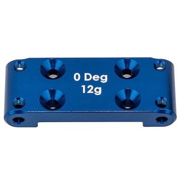 Team Associated RC10B6.4 Front Bulkhead [0], Blue Aluminium (AS91987)