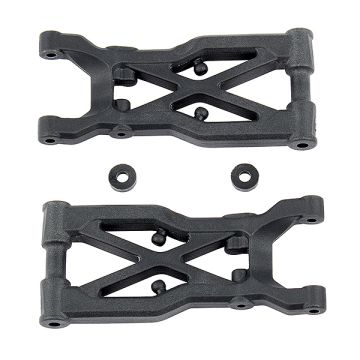 Team Associated B74 Rear Suspension Arms, Hard (AS92131)