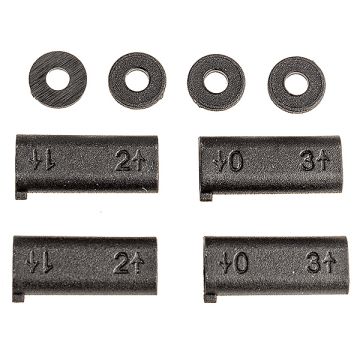 Team Associated B74/B6.2 Rear Hub Insert Set (AS92179)