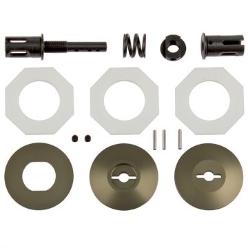 Team Associated B74 Slipper Set (AS92225)