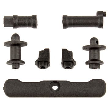 Team Associated B74 Bumper & Post Set (AS92242)