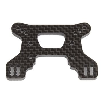 Team Associated RC10B74.1 Front Shock Tower 23mm Carbon (AS92265)