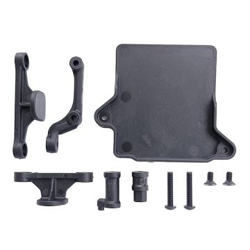 Team Associated RC10B74.1 Lp Batt. Posts/Fan Mount/Esc Tray (AS92268)