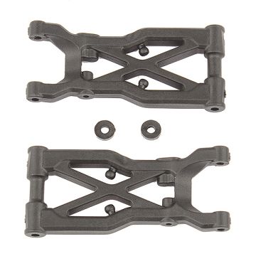 Team Associated B74/B74.1 FT Rear Suspension Arms Carbon Fibre (AS92298)