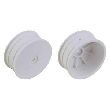 Team Associated 12mm Hex 2.2" 4Wd Front White Wheels B74 +1.5mm (AS92362)