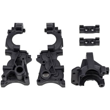 Team Associated RC10B7 FT Gearbox, Carbon (AS92406)