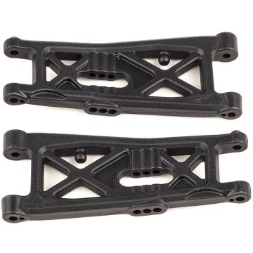 Team Associated RC10B7 FT Front Suspension Arms, Carbon (AS92411)