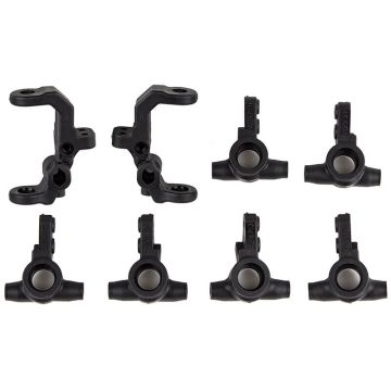 Team Associated RC10B7 Caster And Steering Blocks (AS92414)