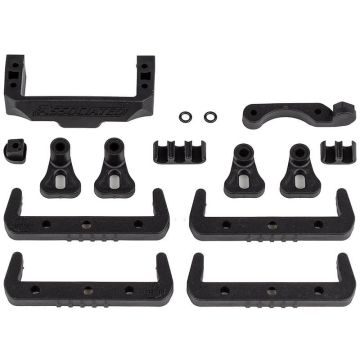 Team Associated RC10B7 Battery Mount/Fan Mount/Servo Mount (AS92418)