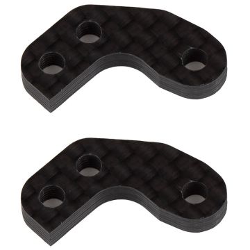 Team Associated RC10B7 Caster Block Link Mount Set +1mm (AS92466)