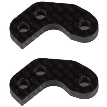 Team Associated RC10B7 Caster Block Link Mount Set 0mm (AS92467)