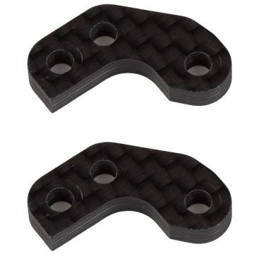 Team Associated RC10B7 Caster Block Link Mount Set -1mm (AS92468)