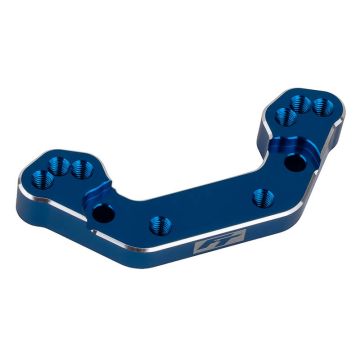 Team Associated RC10B7 FT Ballstud Mount +2mm Blue Aluminium (AS92477)