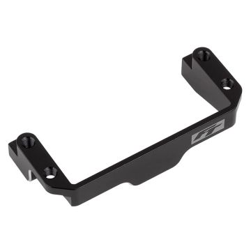 Team Associated RC10B7 FT One- Piece Servo Mount Black Aluminium (AS92480)