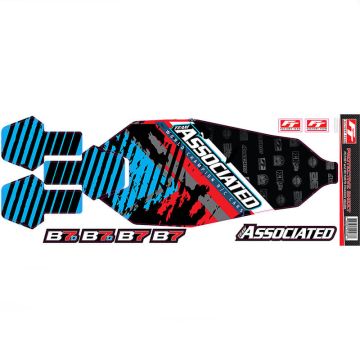 Team Associated RC10B7 Chassis Protective Sheet (AS92488)