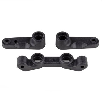 Team Associated RC10B7 FT Steering Bellcrank/Rack Carbon (AS92489)