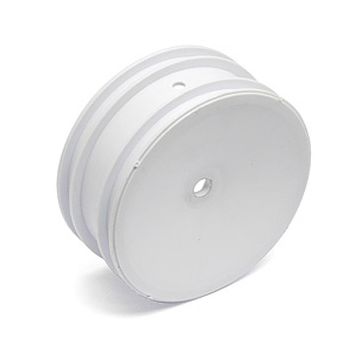 Team Associated Buggy Front Wheel Hex - White B4.2/B5/B5M/B6/B6D (AS9690)