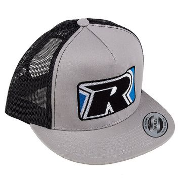 Reedy 2022 Trucker Hat Flat Bill Silver/Black (AS97078)