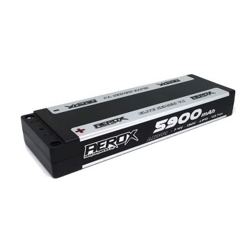 Aerox Elite LiPo 5900mAh Stick 7.4v 130C 19.5mm (AX044)