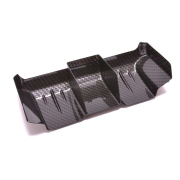 AEROX 1/10 Wide Rear Wing - 1mm C/F (2 part) (AX103)