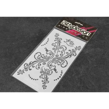 Bittydeisgn Vinyl Stencil - Floreal (BD-STC-020)
