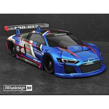 Bittydesign AR8-GT3 190mm Clear GT Bodyshell - Light (BD-GT-190R8)