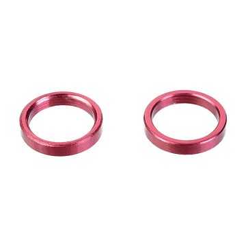 Corally Alum. Spacer Ring Inner Dia 6.35mm Width 1.5mm 2 Pcs (C-00100-028)