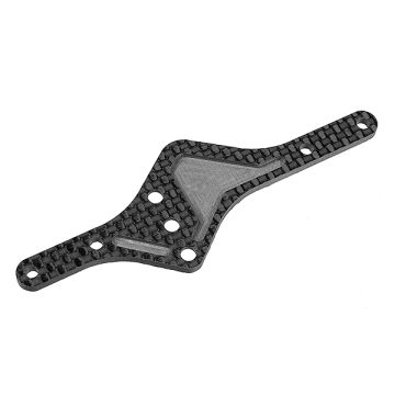 Corally Body Mount Plate FSx10 Graphite 2.5mm 1 Pc (C-00120-004)