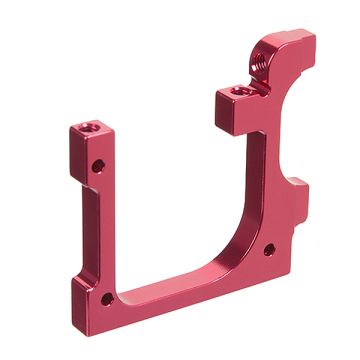 Corally Alum. Rear Bulkhead Motor FSx10 SSx10 Left 7075 T6 1Pc (C-00120-015)