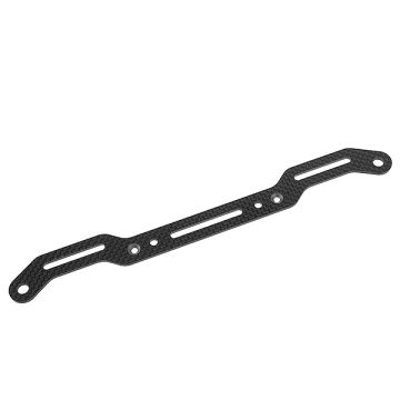Corally Body Mount Plate Rear SSx8X 3K Carbon 1 Pc (C-00130-099)