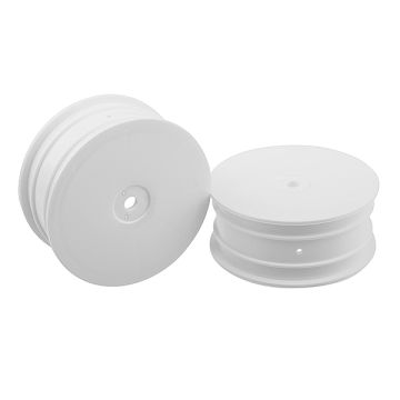 Corally "Flextec" Rim 4Wd Front Hex 12mm White Wheel Pr (C-00140-086)