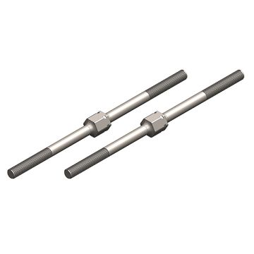 Corally Turnbuckle M4 92mm Steel 2 Pcs (C-00180-144)