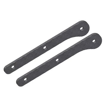 Corally Chassis Brace Stiffener Front Fits Part C00180104 Graphite 2 (C-00180-255)