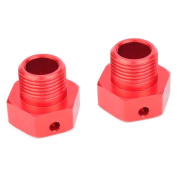 Corally Wheel Hex Adapter Wide Rtr Aluminum 2 Pcs (C-00180-329)