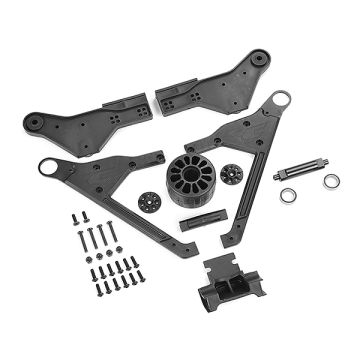 Corally Wheelie Bar "1 Wheel" 2021 Version Set (C-00180-567)