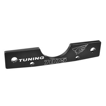 Corally Suspension Arm Mount Rf SwiSS 7075 T6 3mm Hard Bl. (C-00180-681)