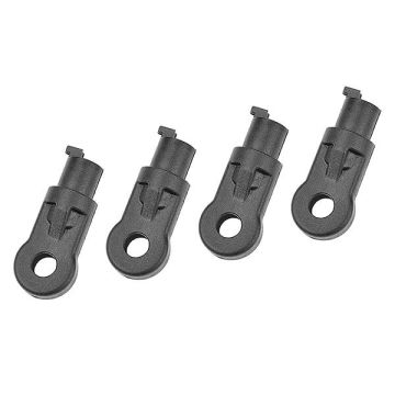 Corally Hd Shock End Long Composite 4 Pcs (C-00180-769)