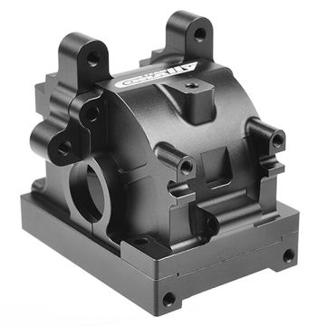 Corally Gearbox Case Set-SwiSS Made 7075 T6 Black (C-00180-854)