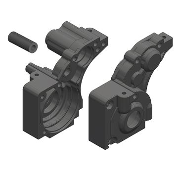 Corally Gearbox L/R Composite 1 Set (C-00250-049)