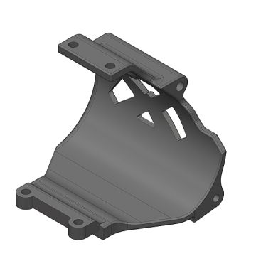 Corally Motor Guard Rear Composite (C-00250-059)